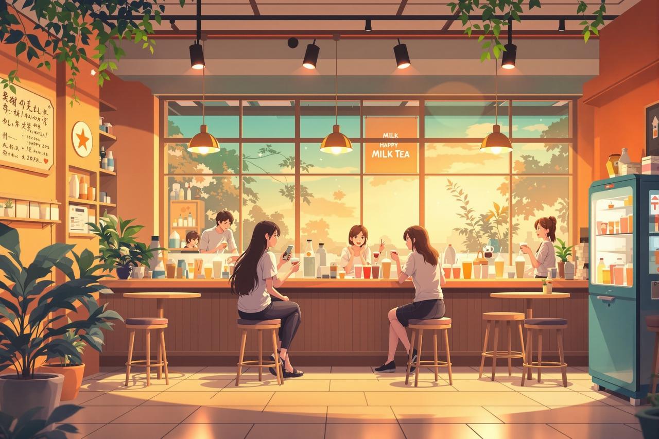 短剧库夸克 - 奶茶店的奇幻物语